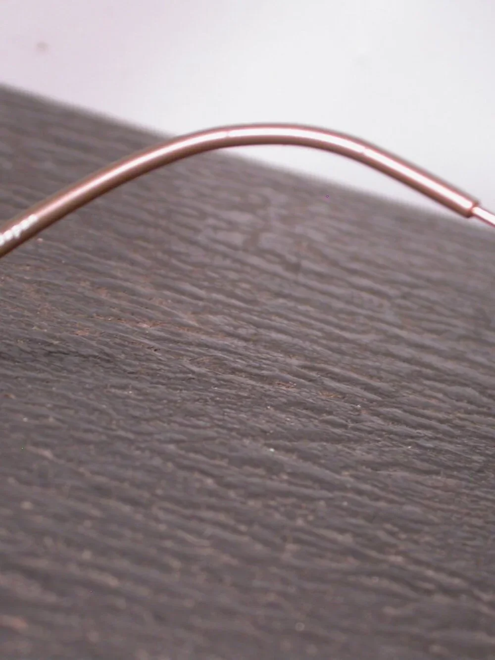 Organix Titanium Gold Bronze Eyeglasses Made in Japan